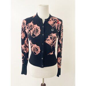 Fred Perry x Amy Winehouse Cardigan Floral Rose